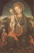 Jacopo Bellini THe Virgin and Child Adored by Lionello d'Este (mk05) oil painting picture wholesale